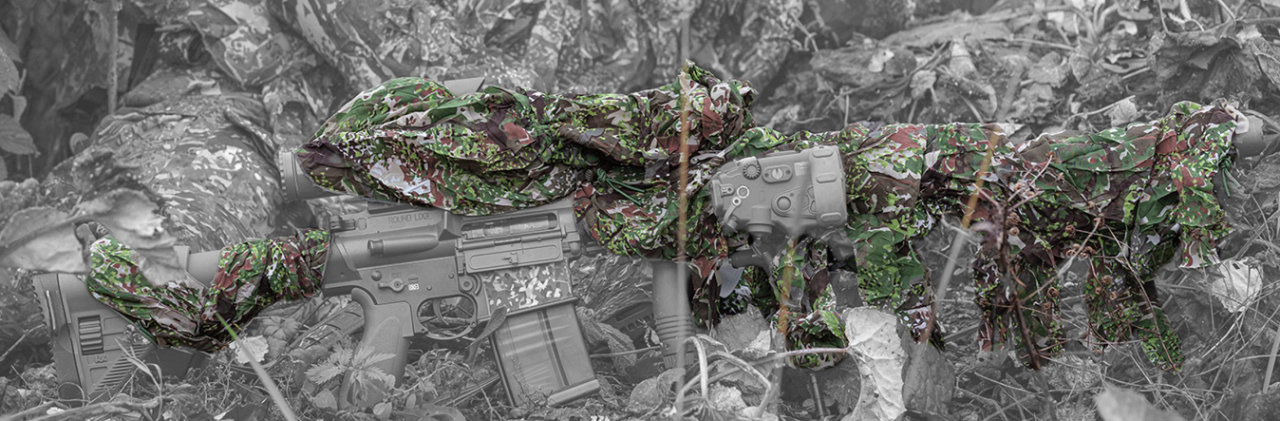 GHOSTHOOD - Waffen-Tarnzubehör Rifle Camo