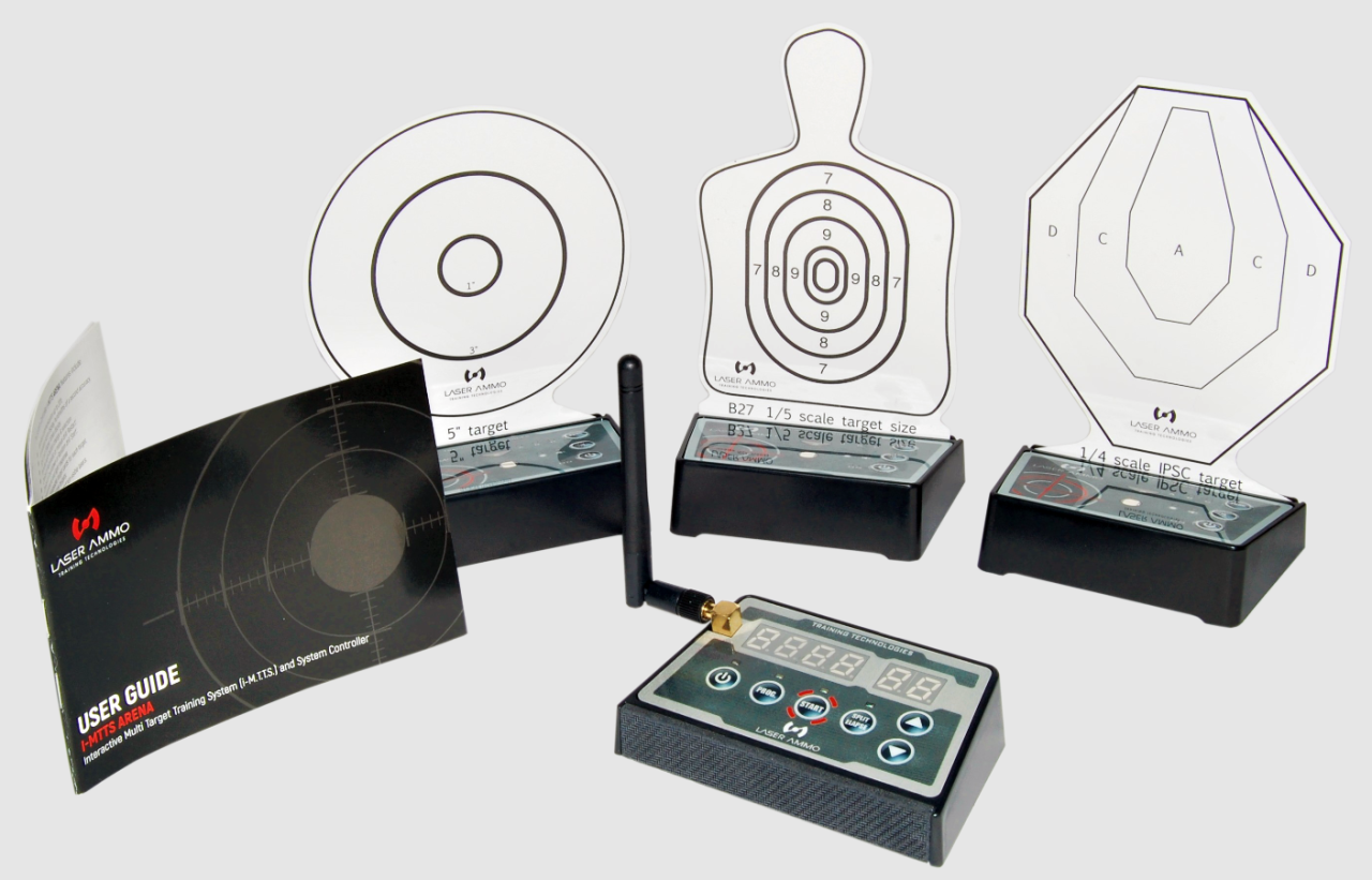 LASER AMMO - Interactive Multi Training Targets i-MTTS Controller Combo