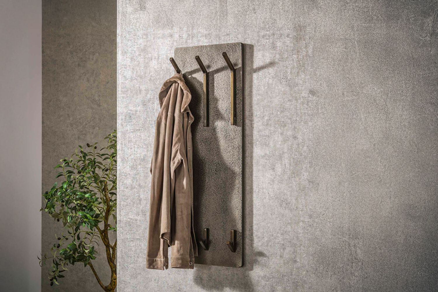 KAWOLA Garderobe AUREA Metall 6 Haken bronze