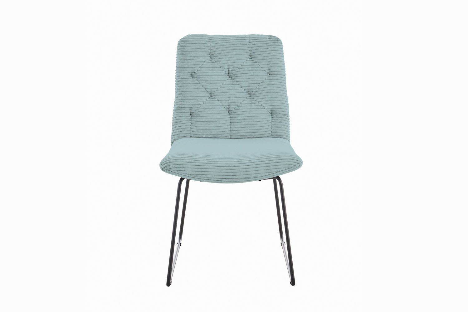 KAWOLA Stuhl NEW CHARME Esszimmerstuhl Cord hellblau
