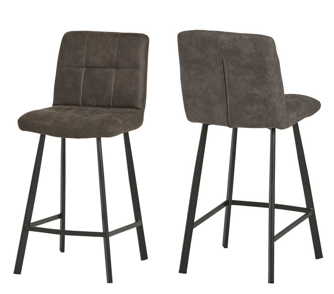 Le Chair Bolero Barstuhl grau