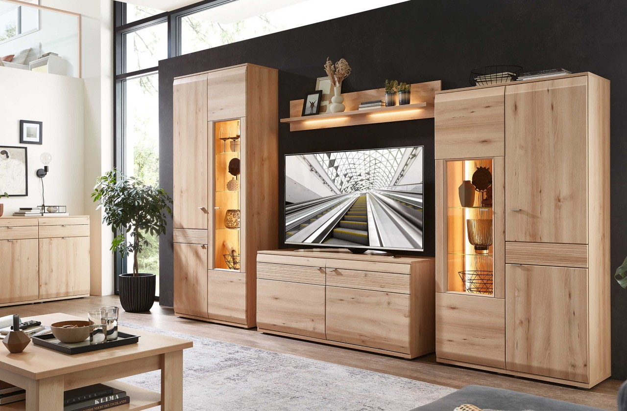 Mira Schrankwand Wohnzimmer