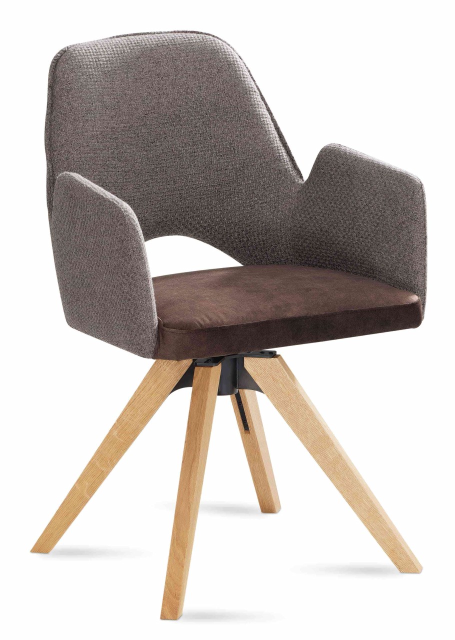 Caracas Esszimmer Drehstuhl mit Armlehne