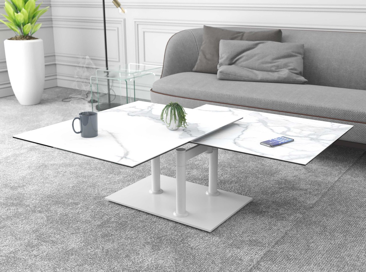 Opera zweier Couchtisch Keramik