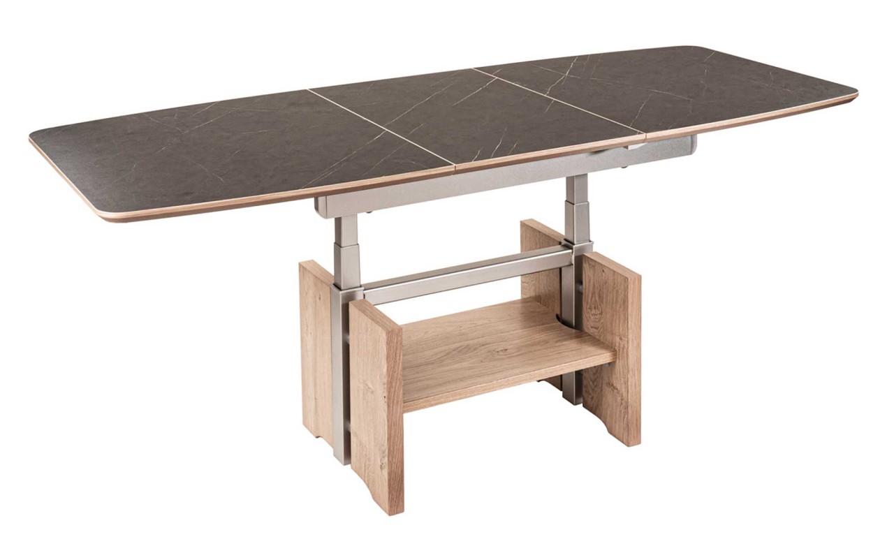 2325 Couchtisch mit Esstisch Funktion