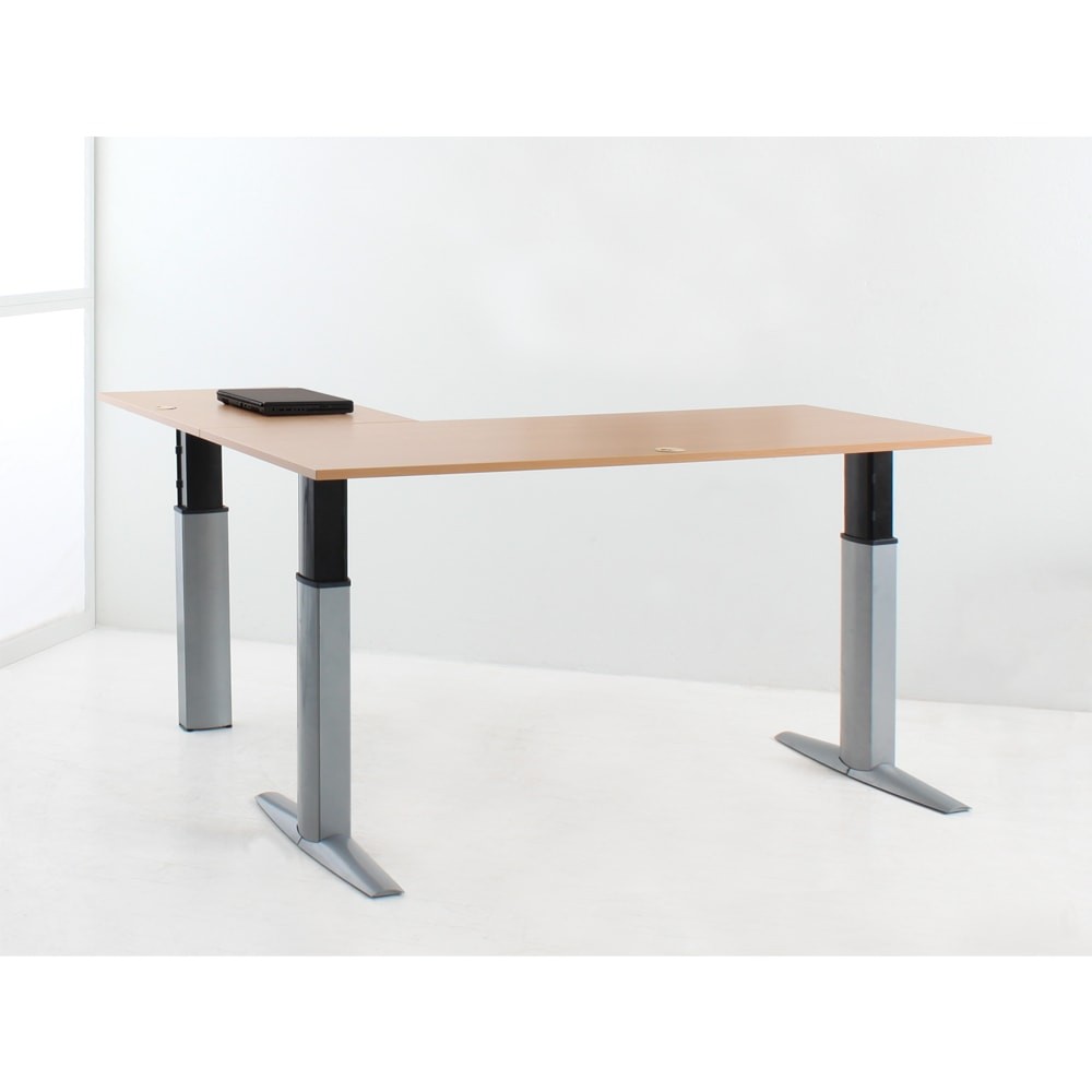 ConSet Eckschreibtisch STEH/sitz 175kg