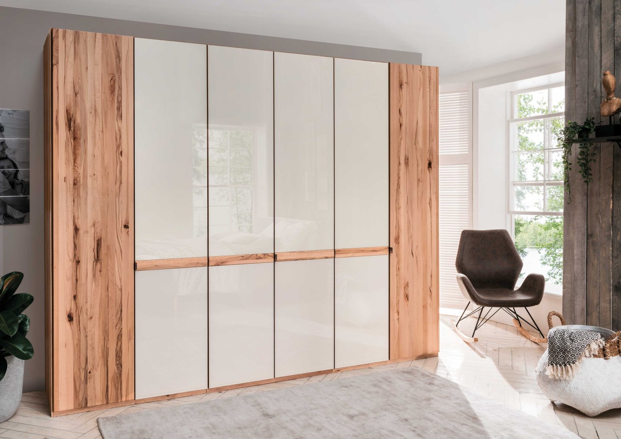 Livorno Kleiderschrank mit Glastüren