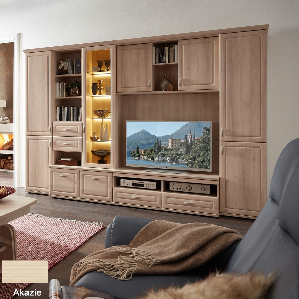 Jasmund Schrankwand Wohnzimmer