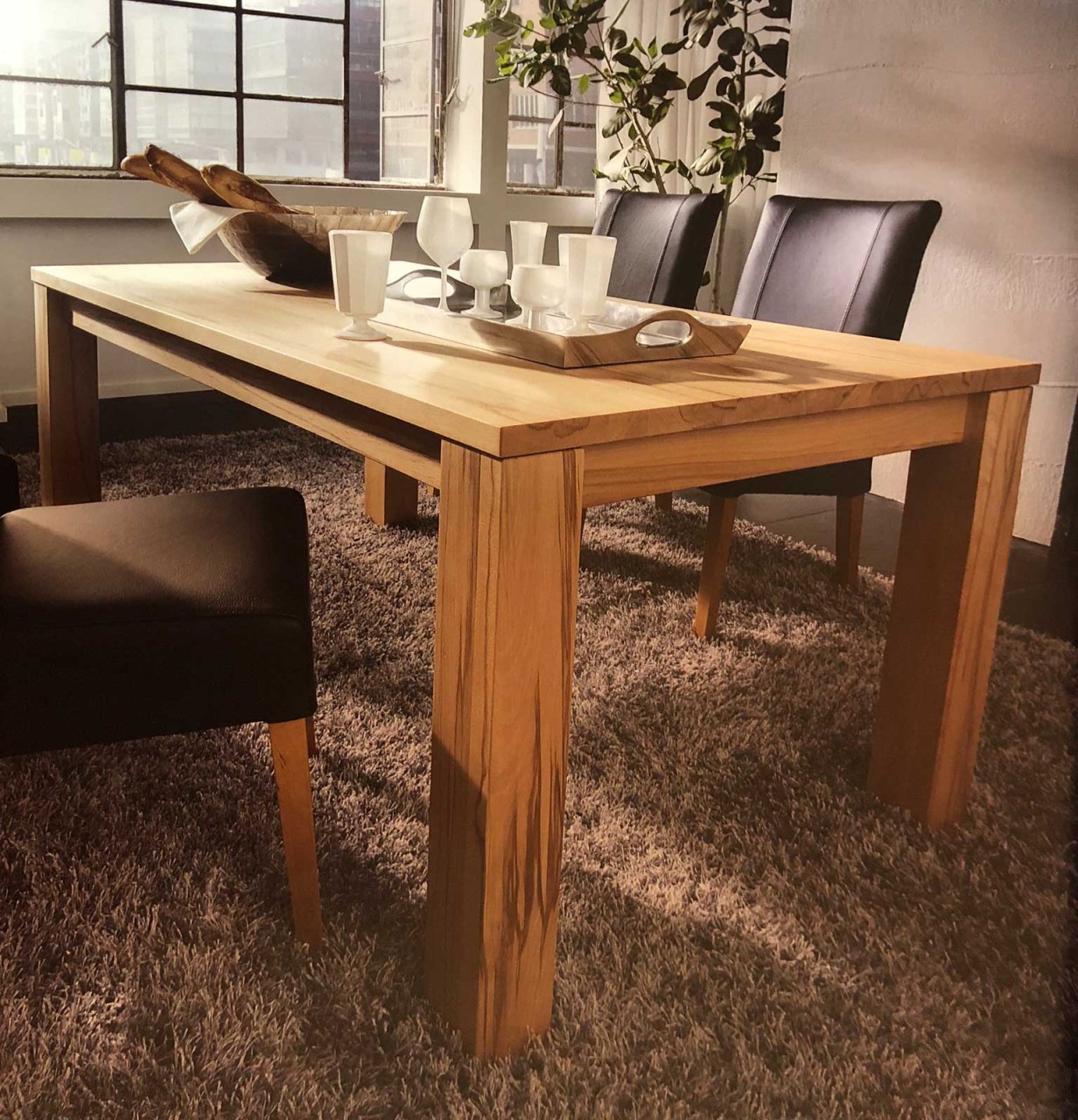 Beate Esstisch kernbuche massiv