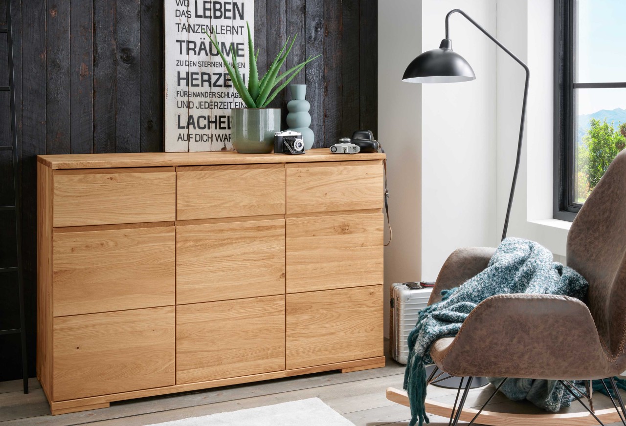 Atlanta Kommode Holz massiv