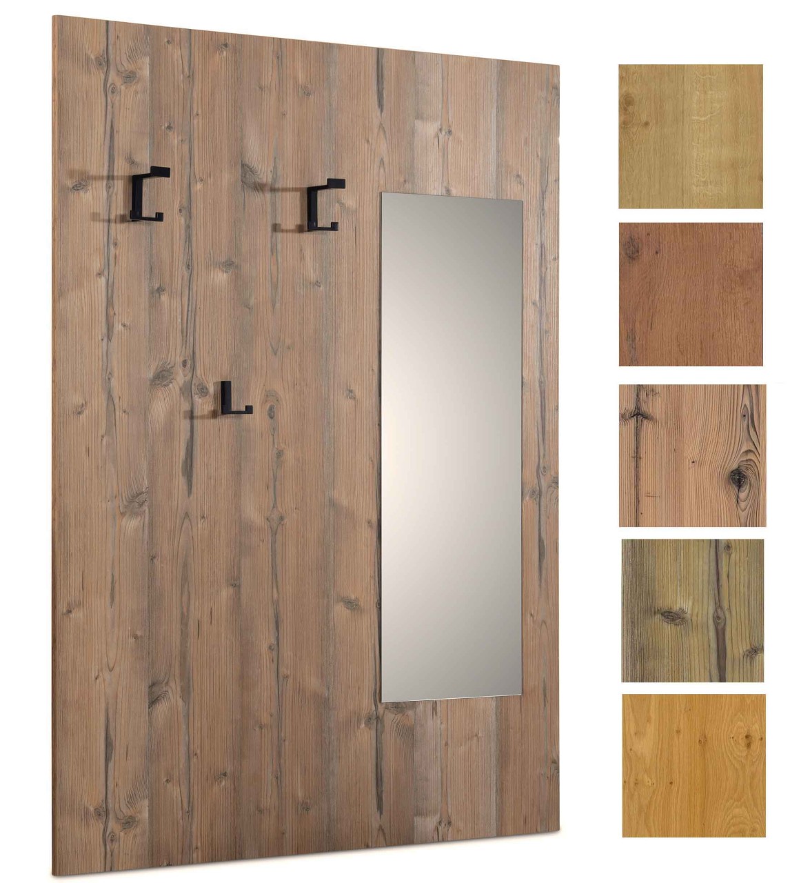 Meran Garderobenpaneel mit Spiegel