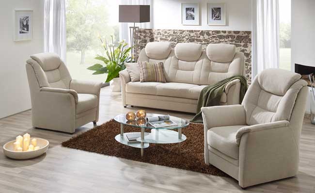 Kiel Sofa und Sessel Set