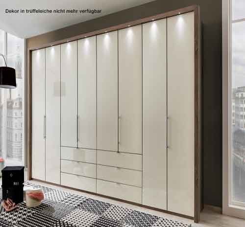 Kansas Kleiderschrank mit Schubladen 350 cm