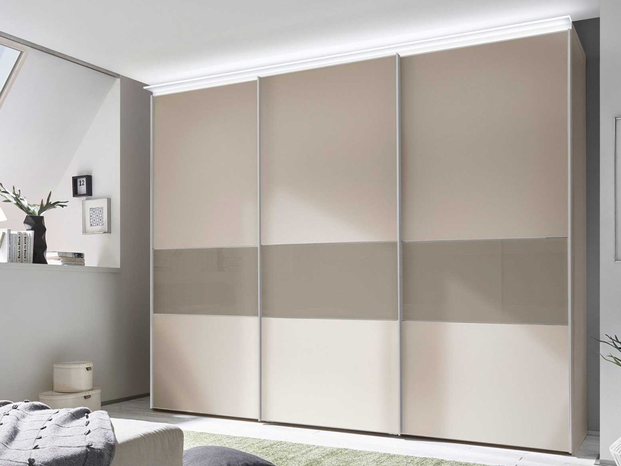 Staud Sinfonie Plus Schwebetürenschrank 2farbig