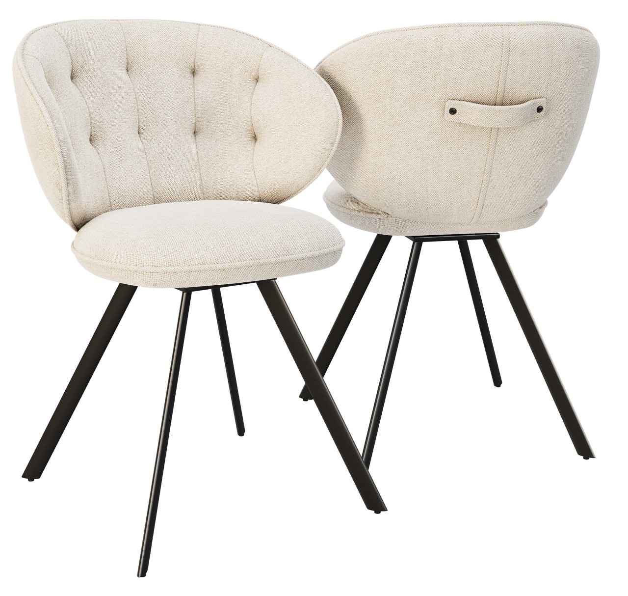 Nottingham 2er Set Drehstühle Esszimmer