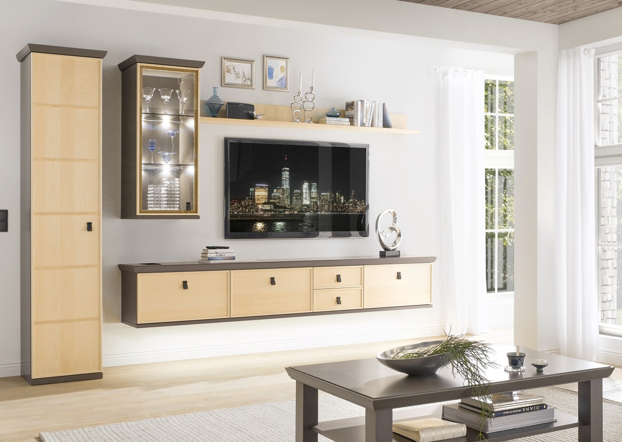 Square Wohnzimmer Landhausstil modern