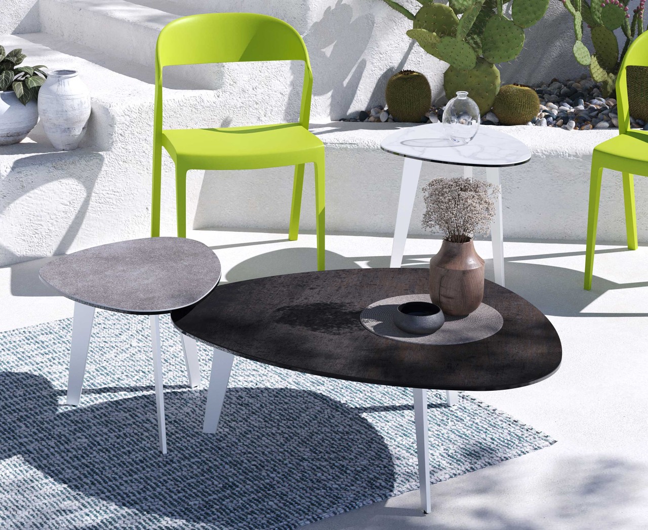 Galet Loungetisch Outdoor