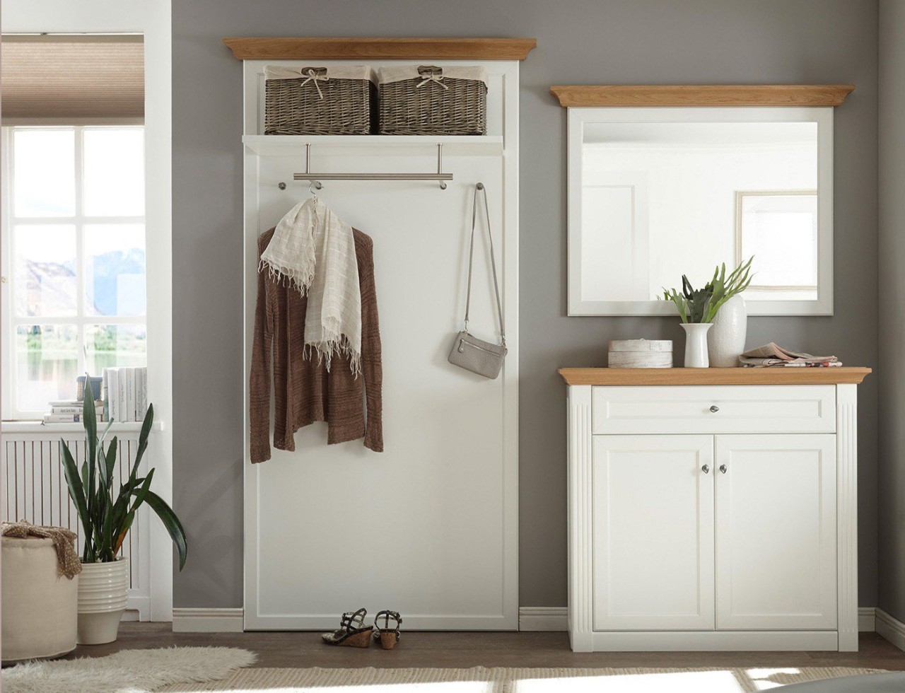 Maisonette Garderobe Landhausstil