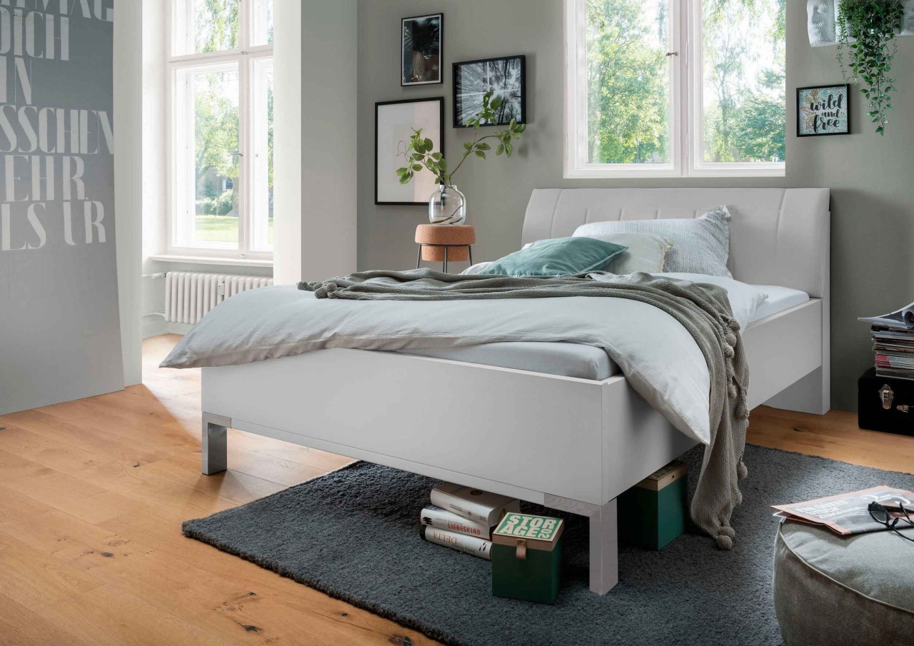 Monaco Bett mit Polsterkopfteil