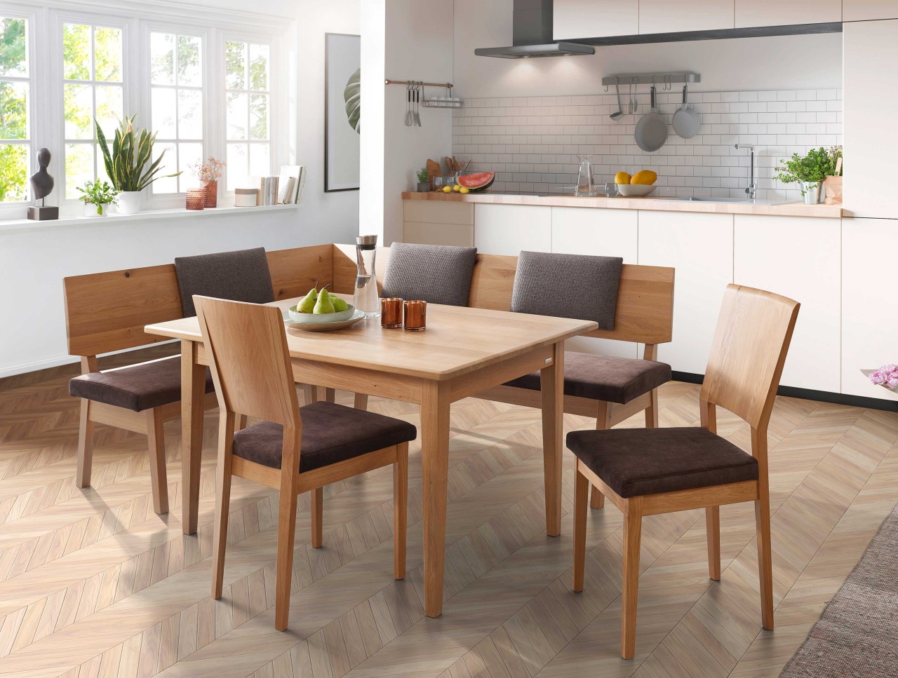 Essgruppe eiche bianco