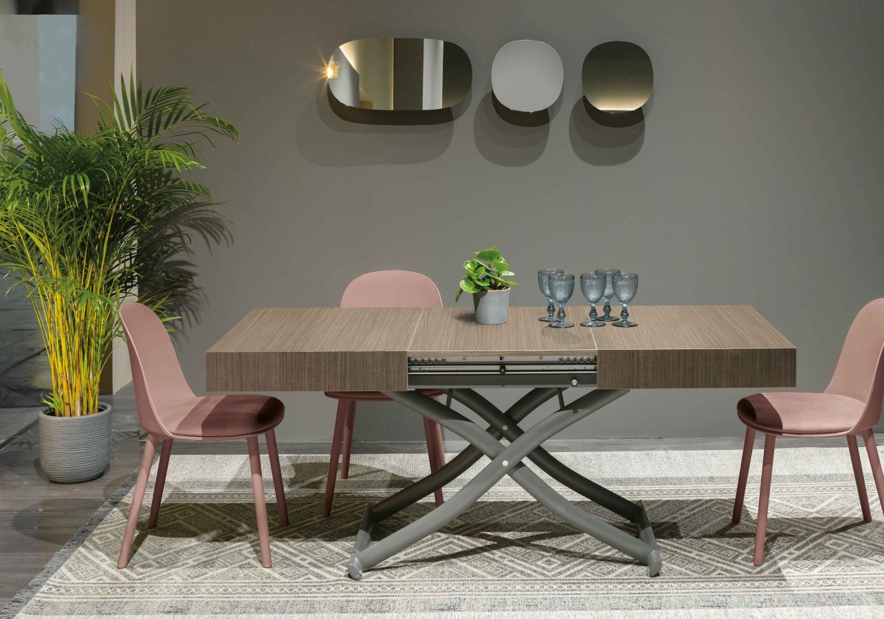 Dione Couchtisch Esstisch Kombination