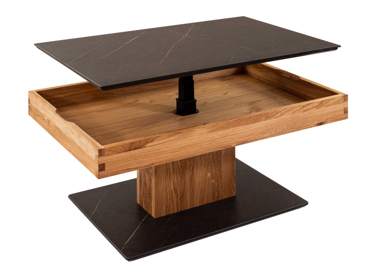 1850 Couchtisch höhenverstellbar mit Stauraum