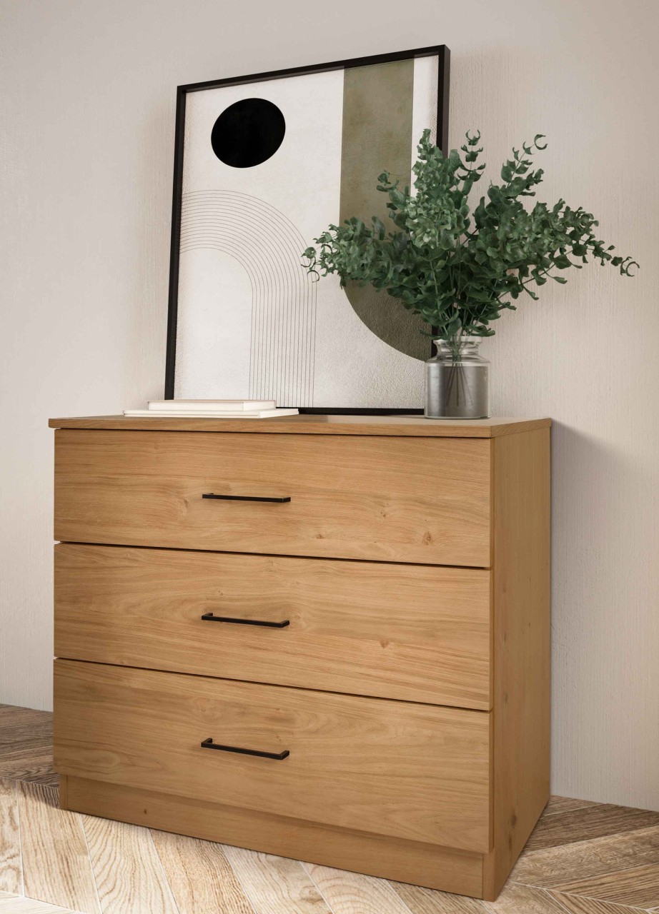 Meran Kommode 3 Schubladen