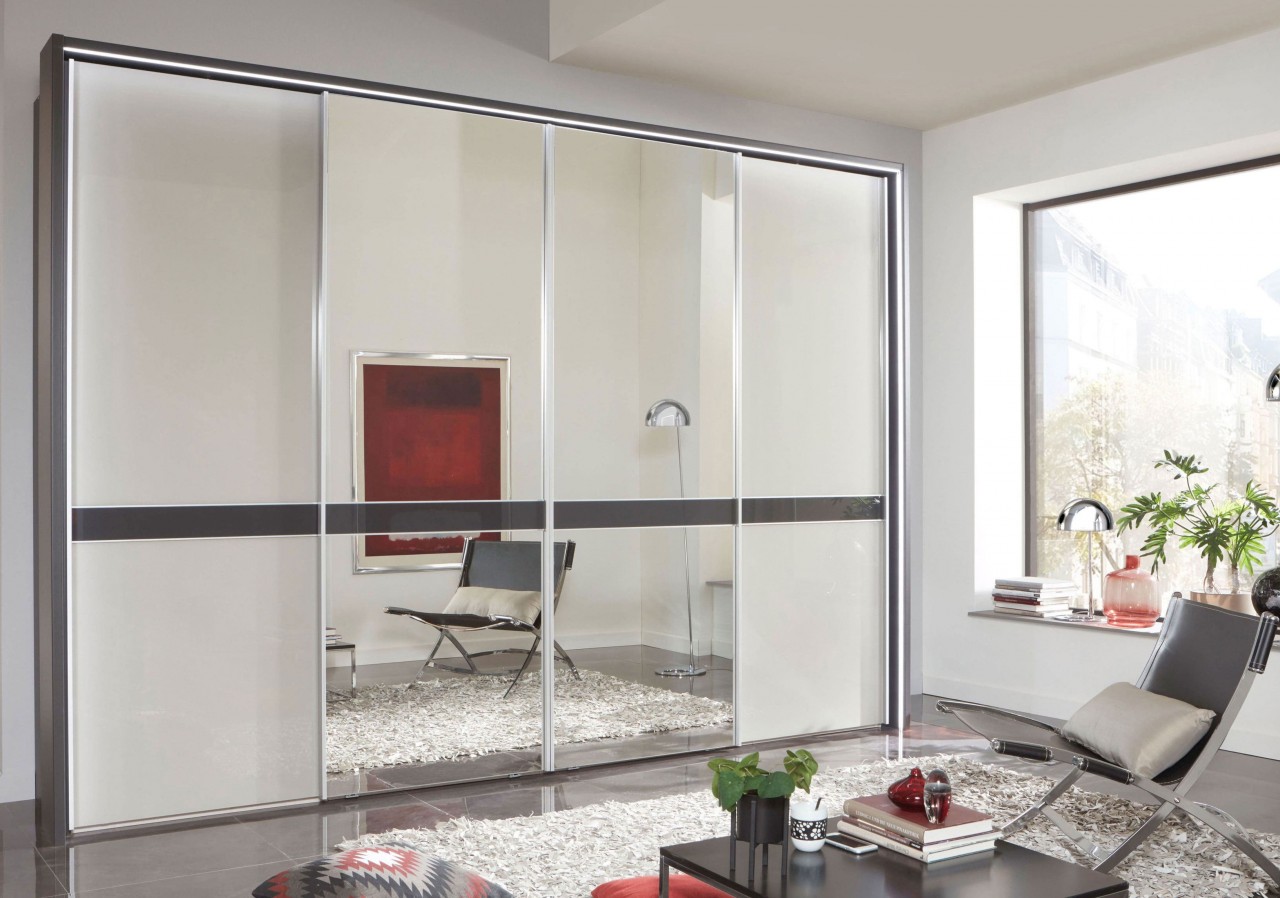 Rialto Schwebetürenschrank mit Spiegel