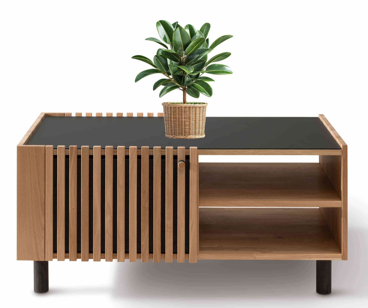 Ascona Couchtisch Massivholz modern
