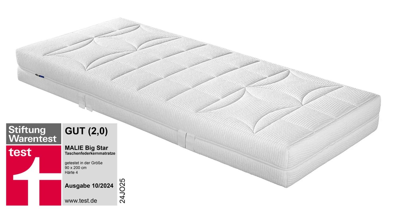 Matratze für Übergewichtige 120x210