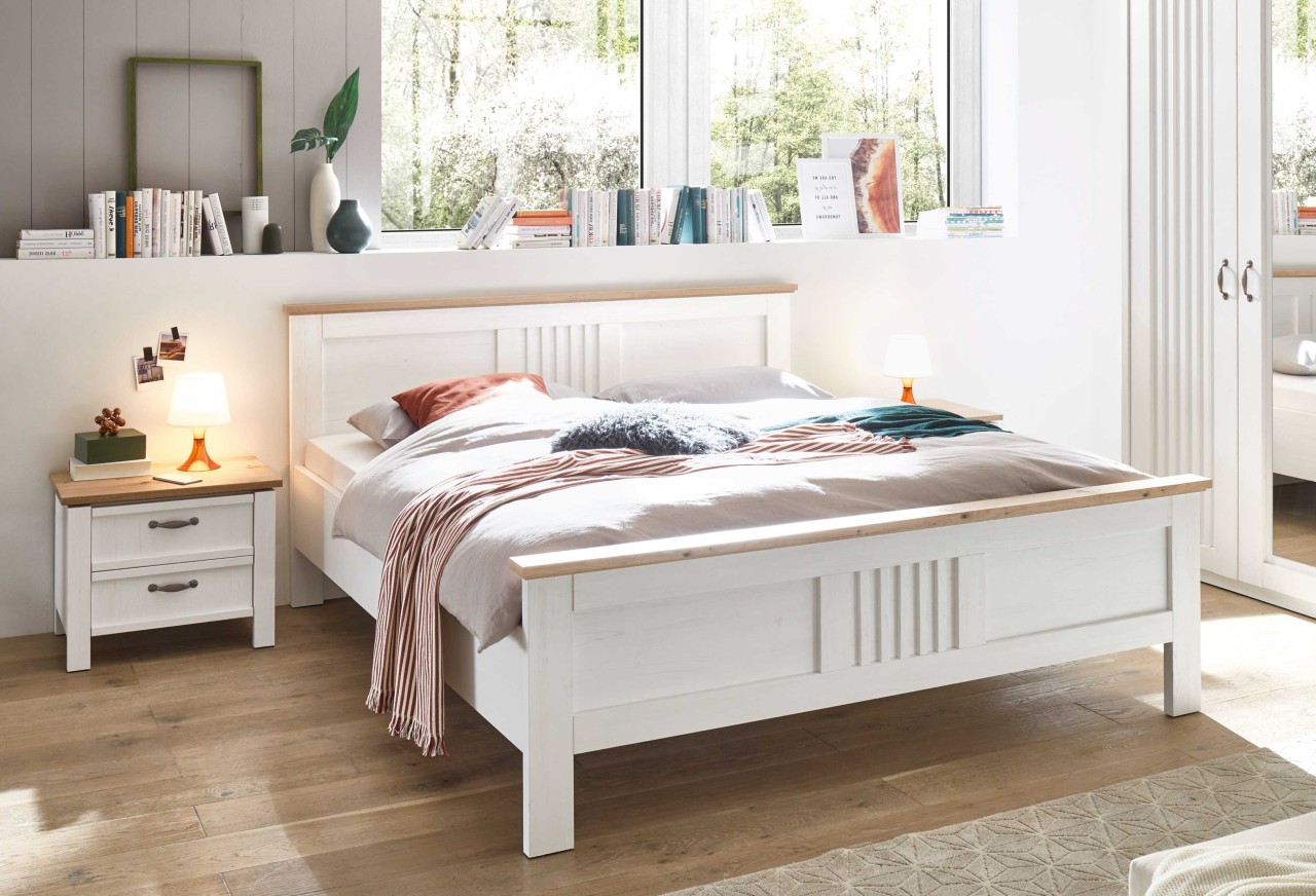 Trient Bett Landhausstil 180x200