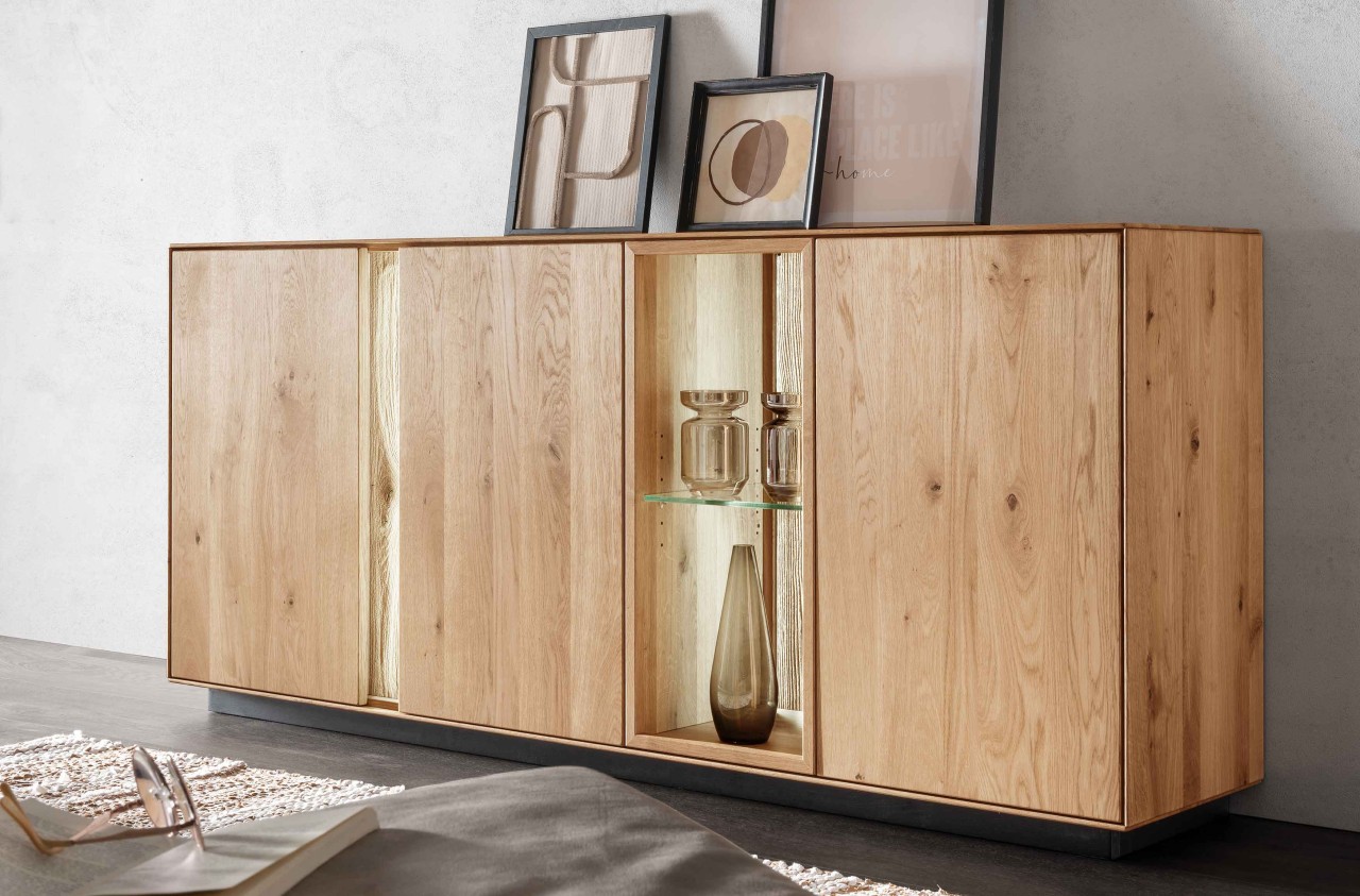 Lausanne Sideboard wildeiche massiv