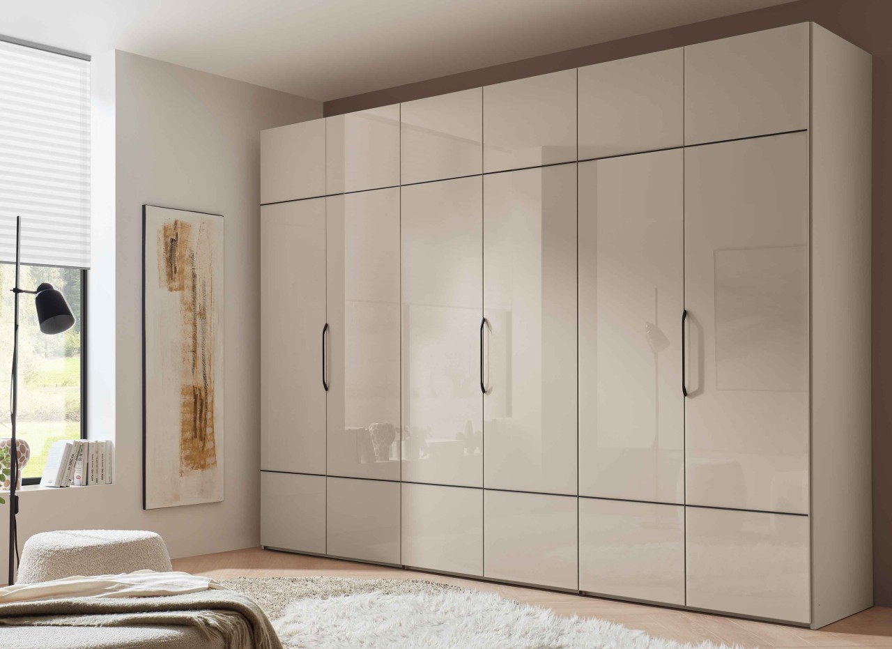 Extenso Kleiderschrank mit Glastüren