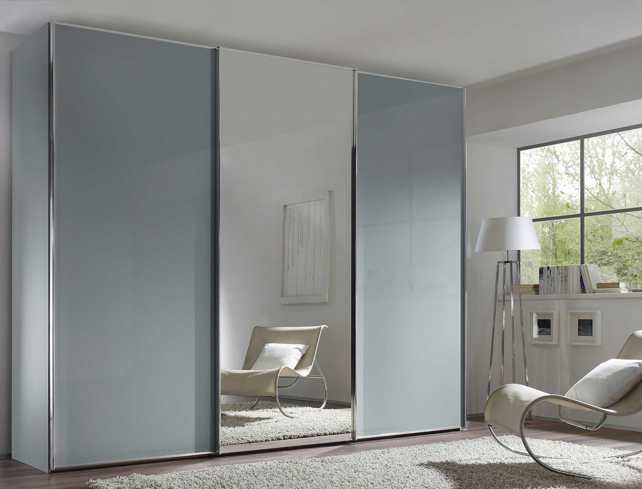 Staud Sinfonie Plus Schwebetürenschrank Glas