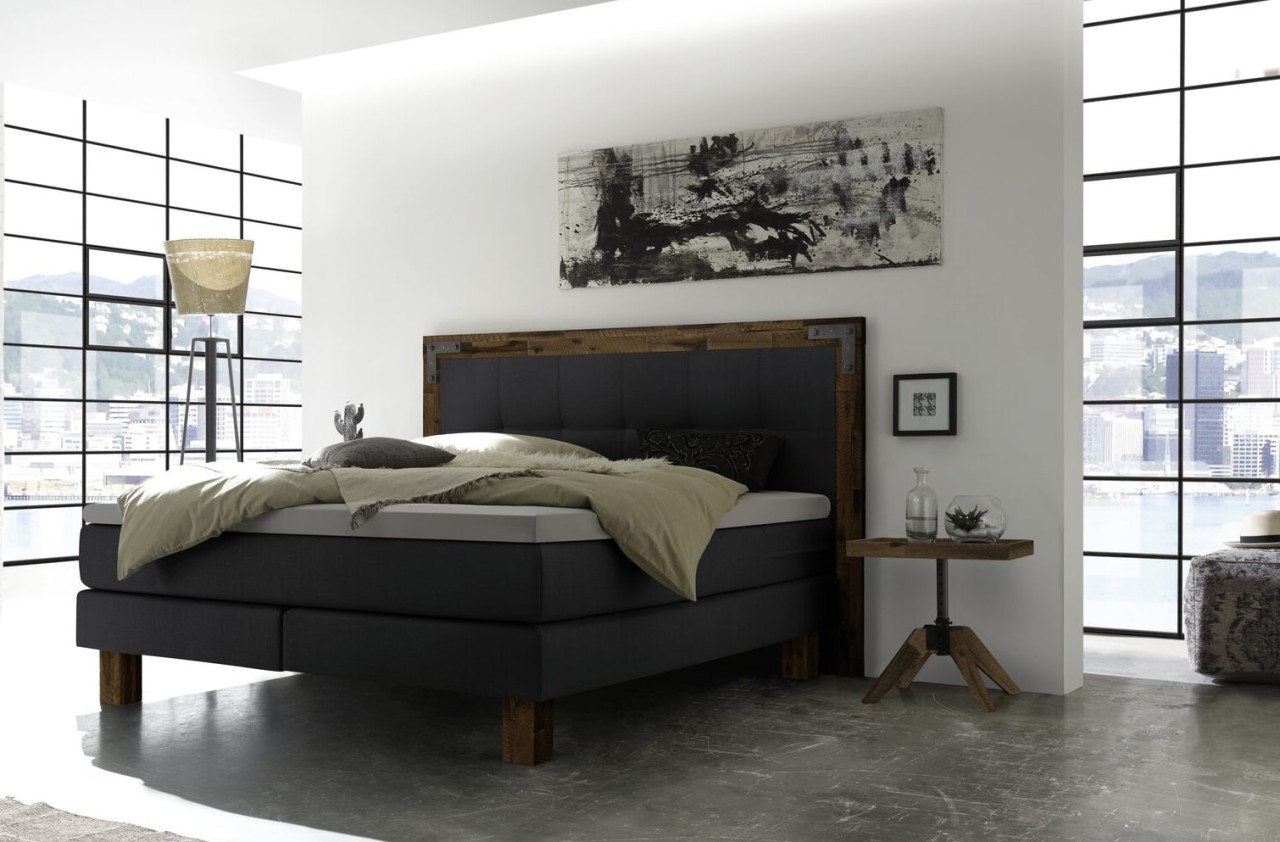 Memphis Boxspringbett vintage