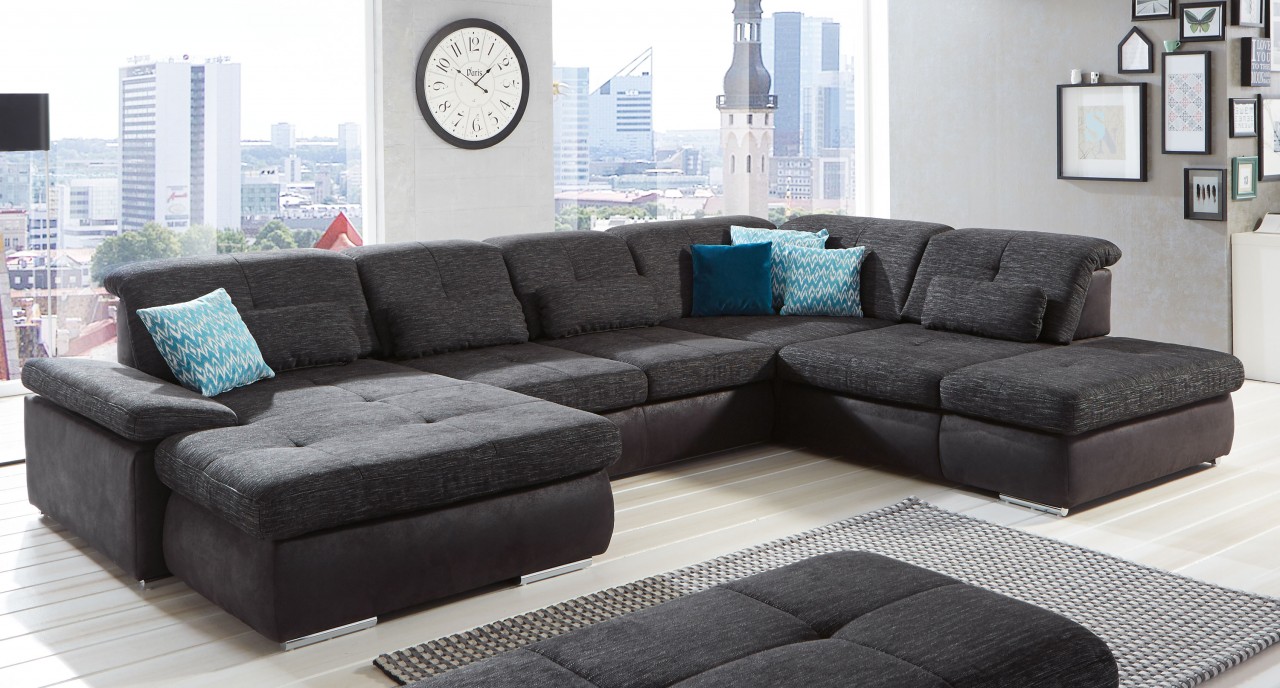 Atlantis Wohnlandschaft mit Schlaffunktion