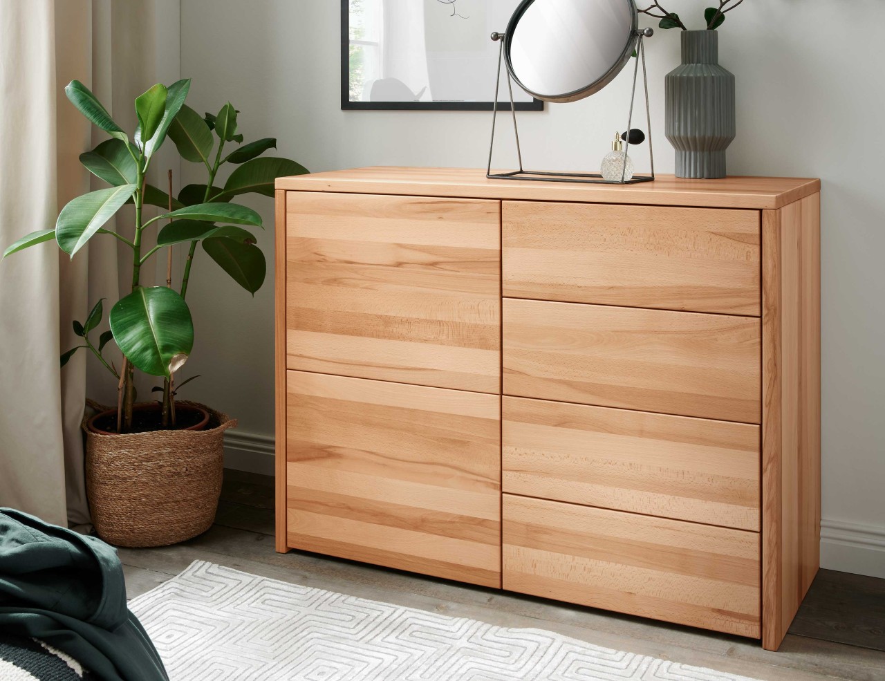 Bakersfield Kommode Massivholz