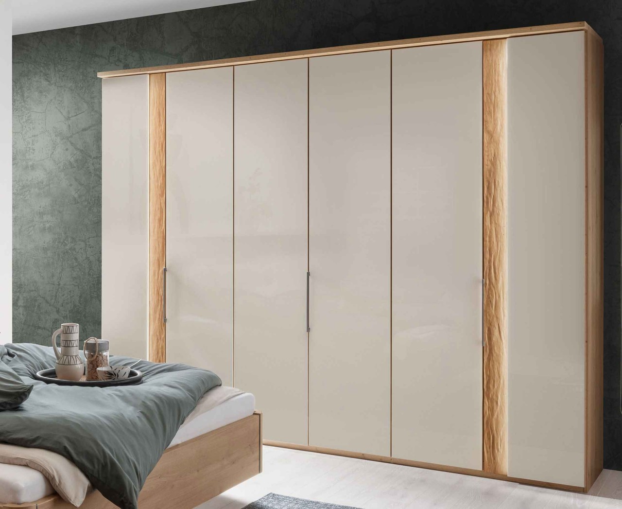 Vancouver Kleiderschrank Glastüren