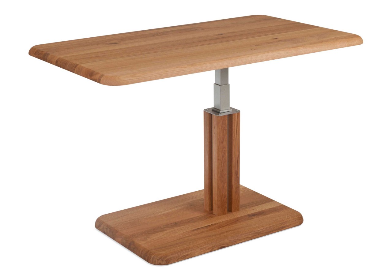 7888 Couchtisch wildeiche massiv geölt