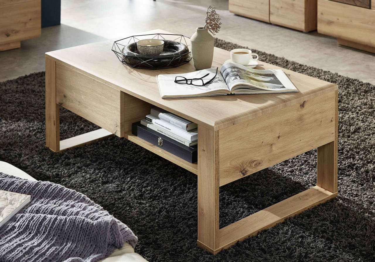 Madera Couchtisch artisan eiche