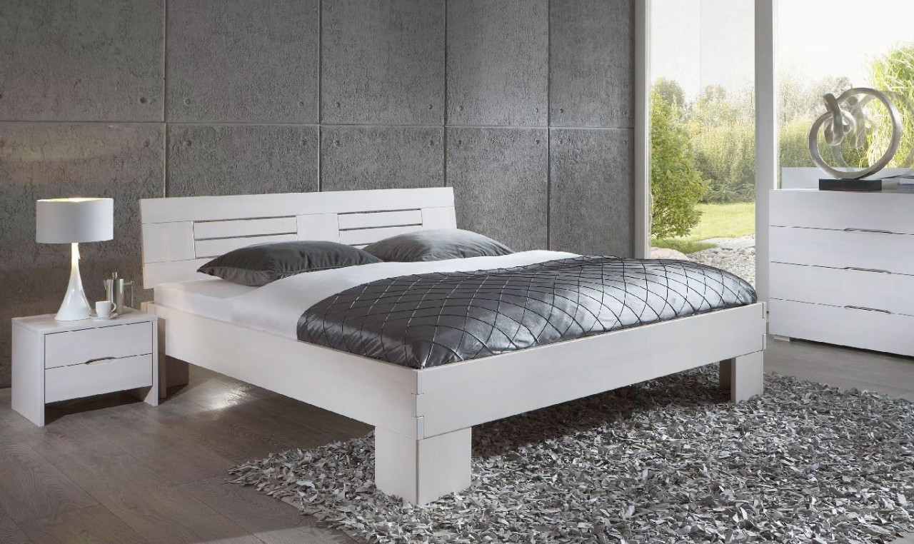 Classic 375 buche Massivholz Bett