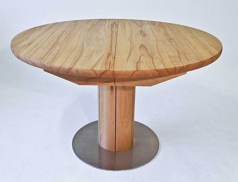 Ines Esstisch rund eiche massiv