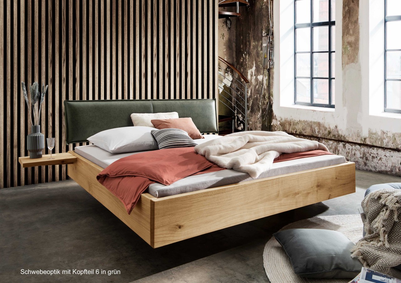 New York Massivholz Bett 200x200