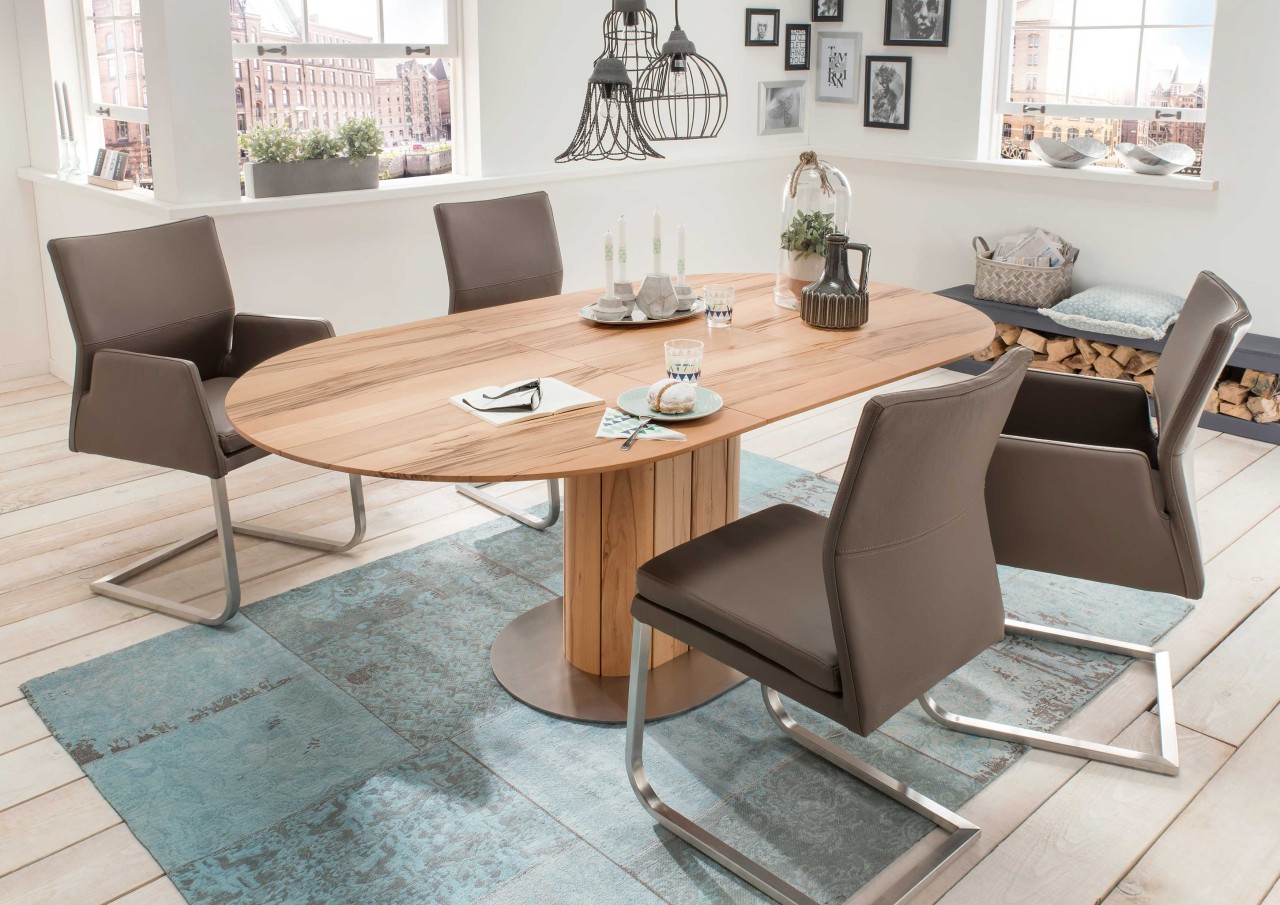 Bastian Esstisch oval eiche