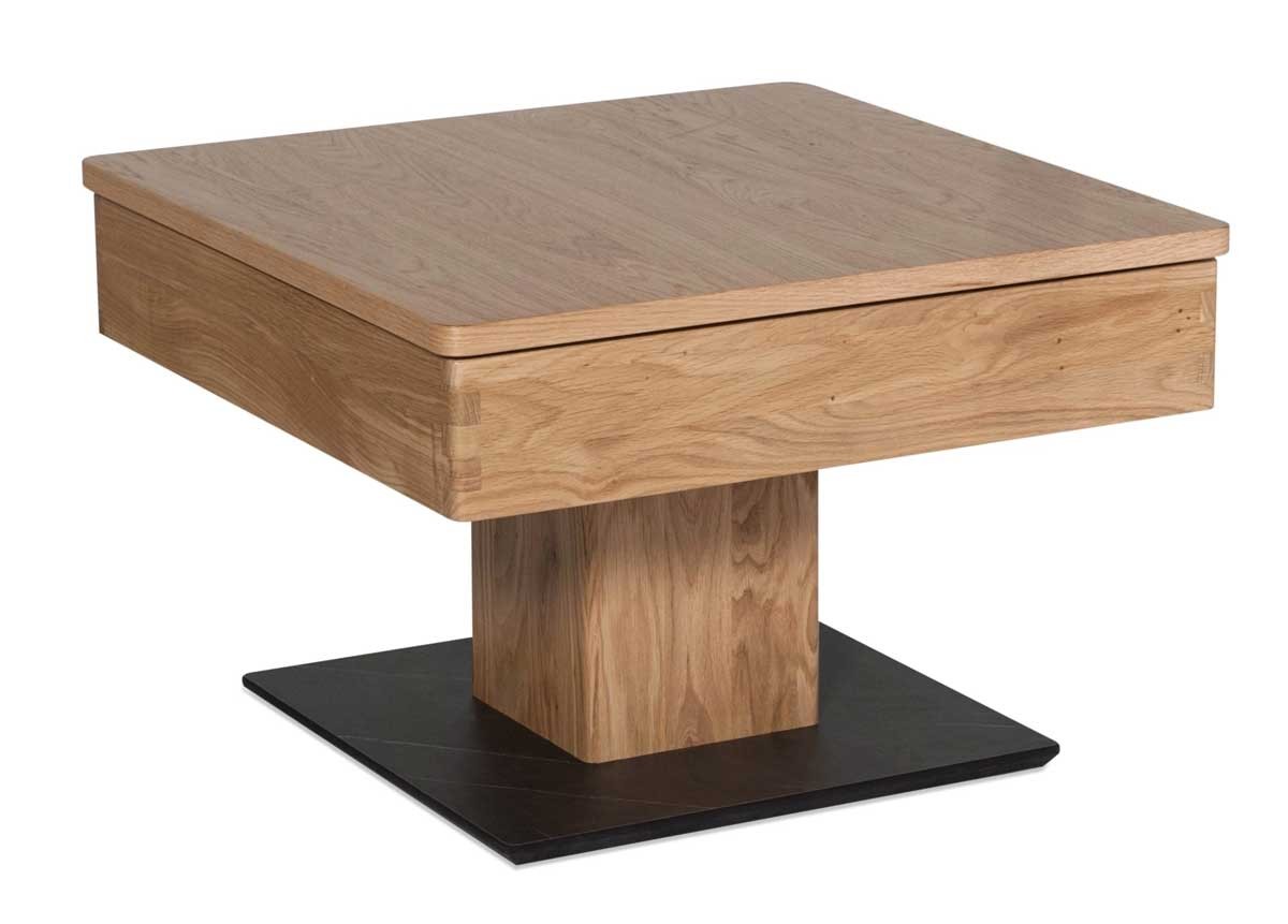 1848 Couchtisch wildeiche höhenverstellbar