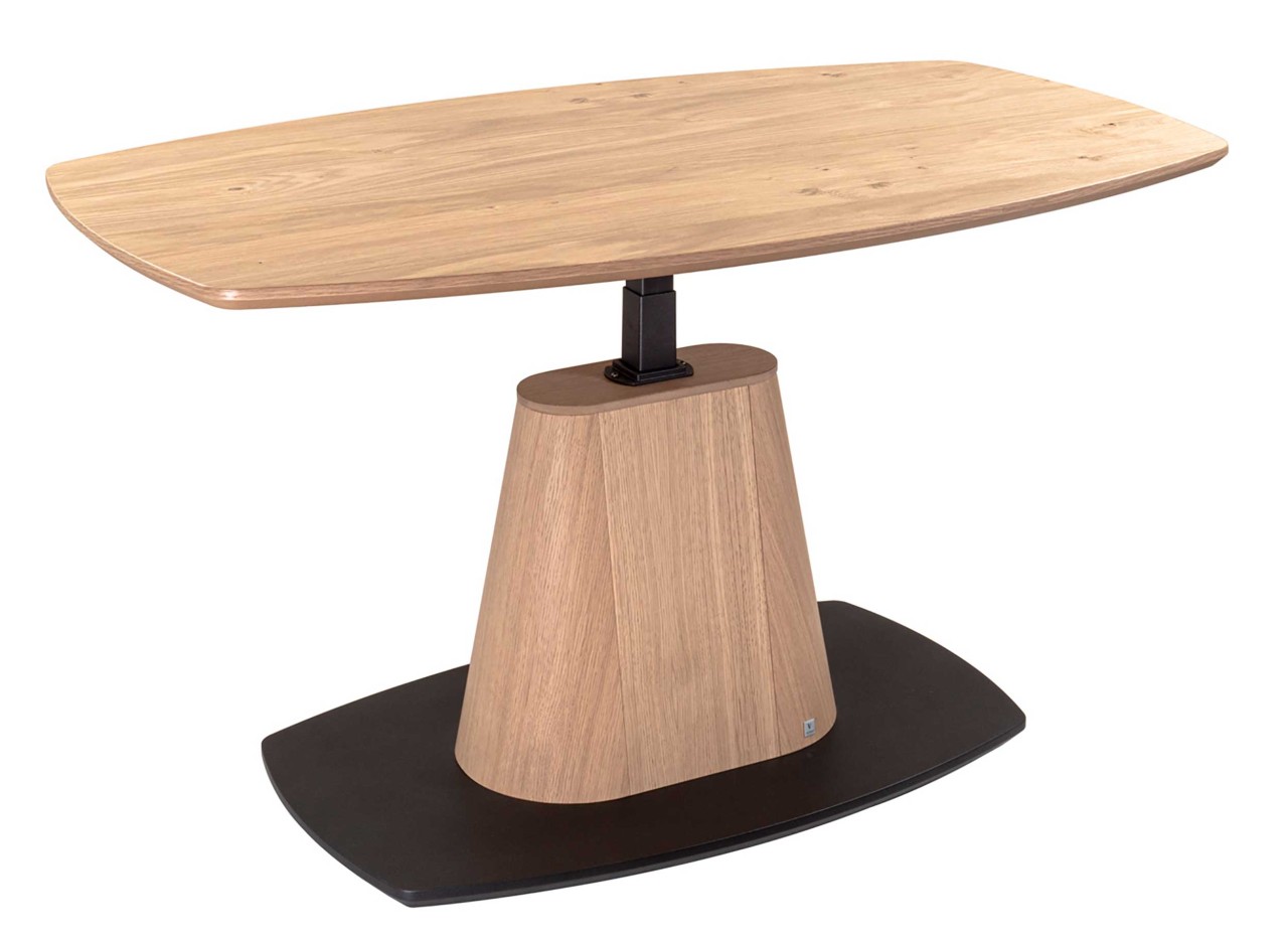 5309 Couchtisch wildeiche höhenverstellbar