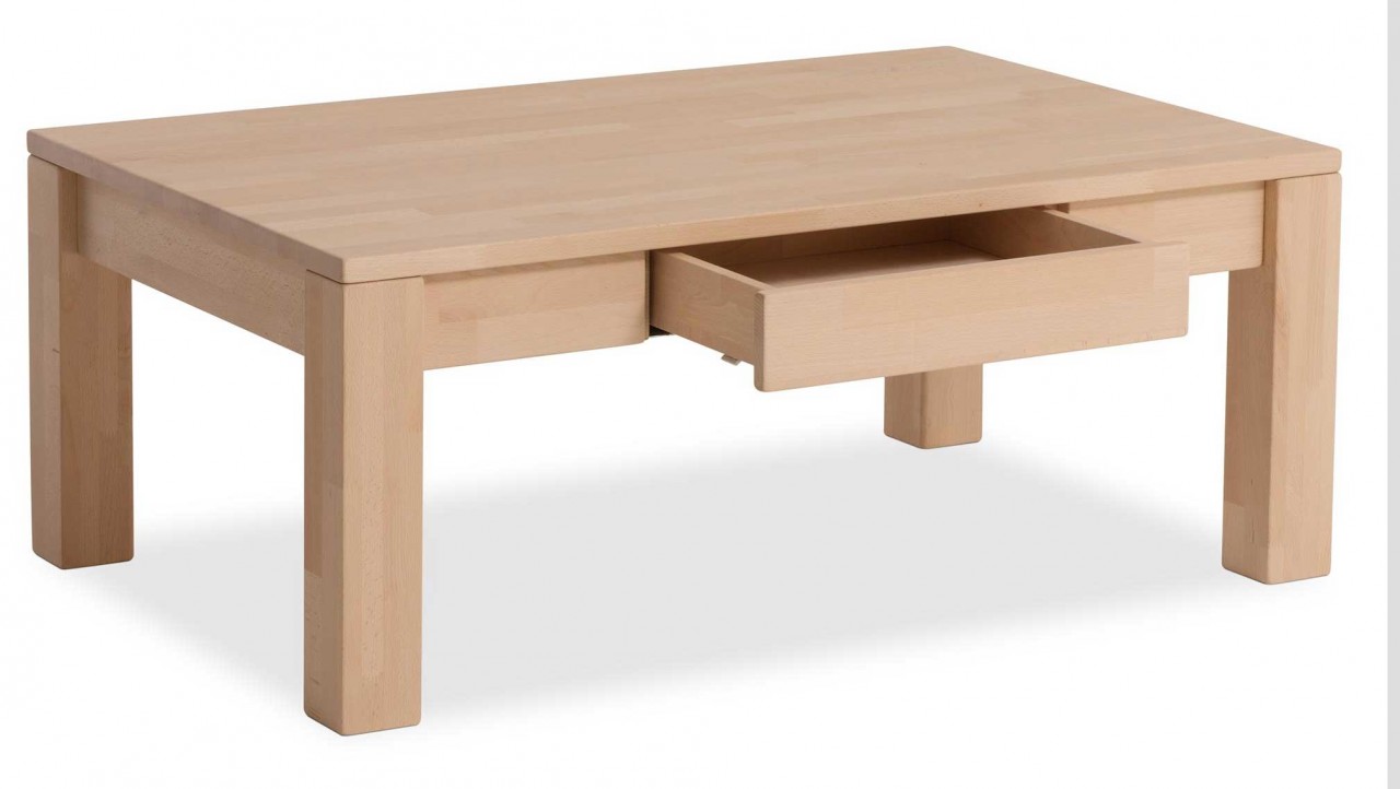 CS100-400 Couchtisch Holz mit Schublade