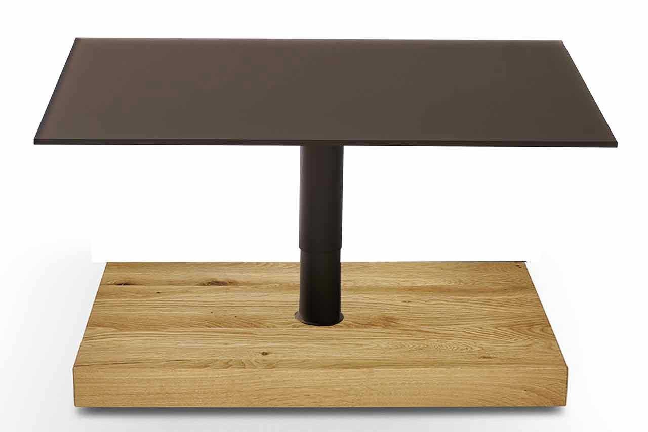 Ronald Schmitt K736 Couchtisch höhenverstellbar Keramik Glas individuell