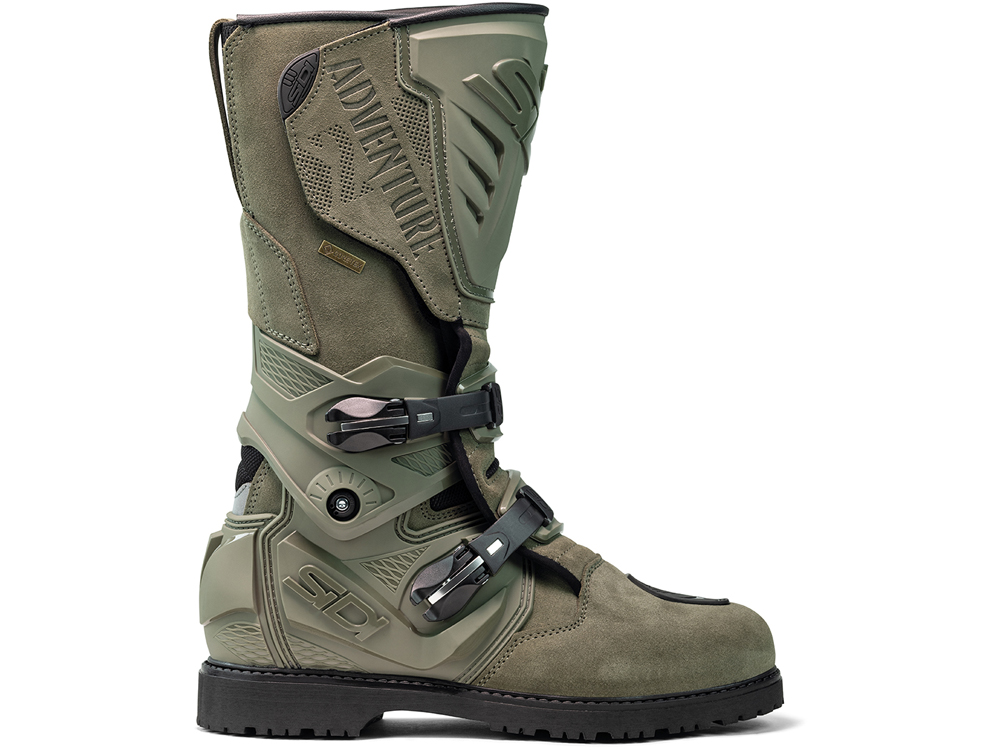 Sidi Adventure 2 Gore-Tex Motorradstiefel (Grün/Military)