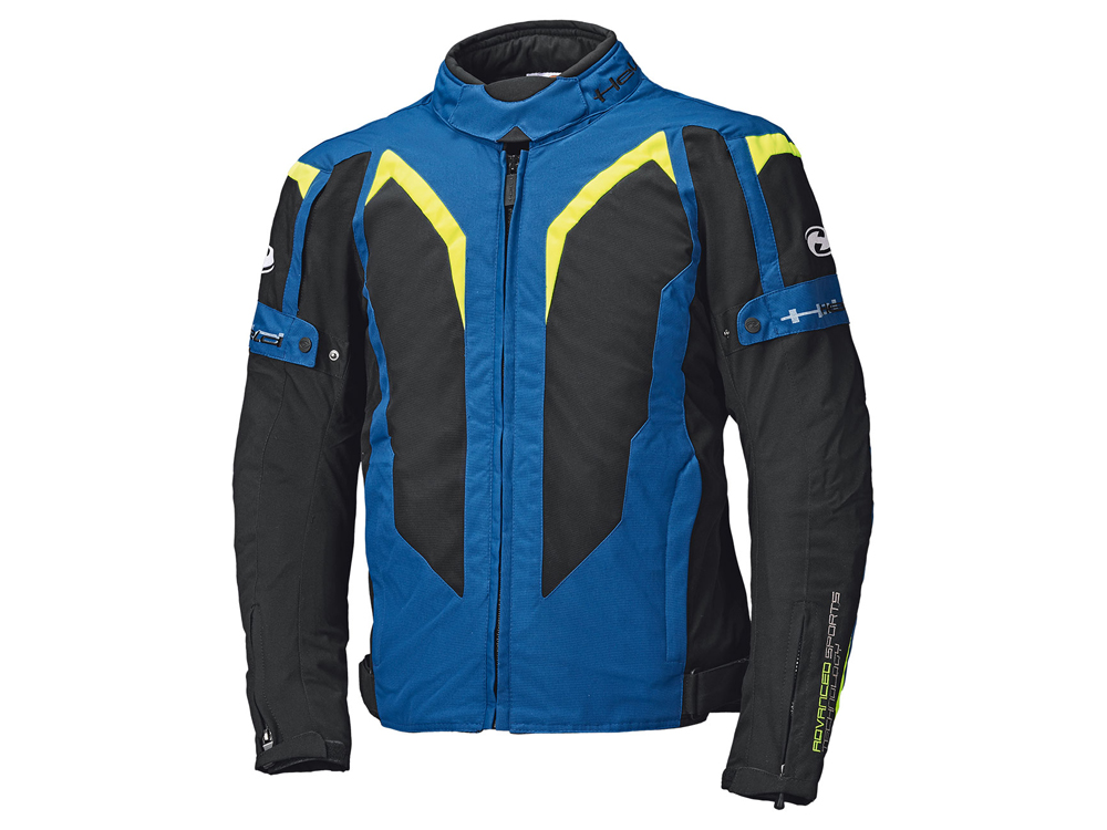 Held Zelda Motorradjacke Herren (blau/schwarz/gelb)